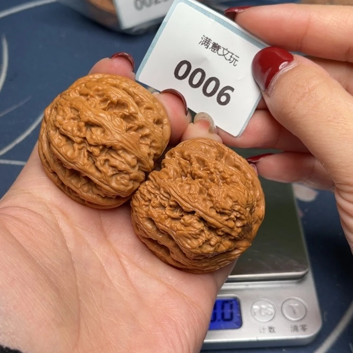文玩核桃把件粗筋43