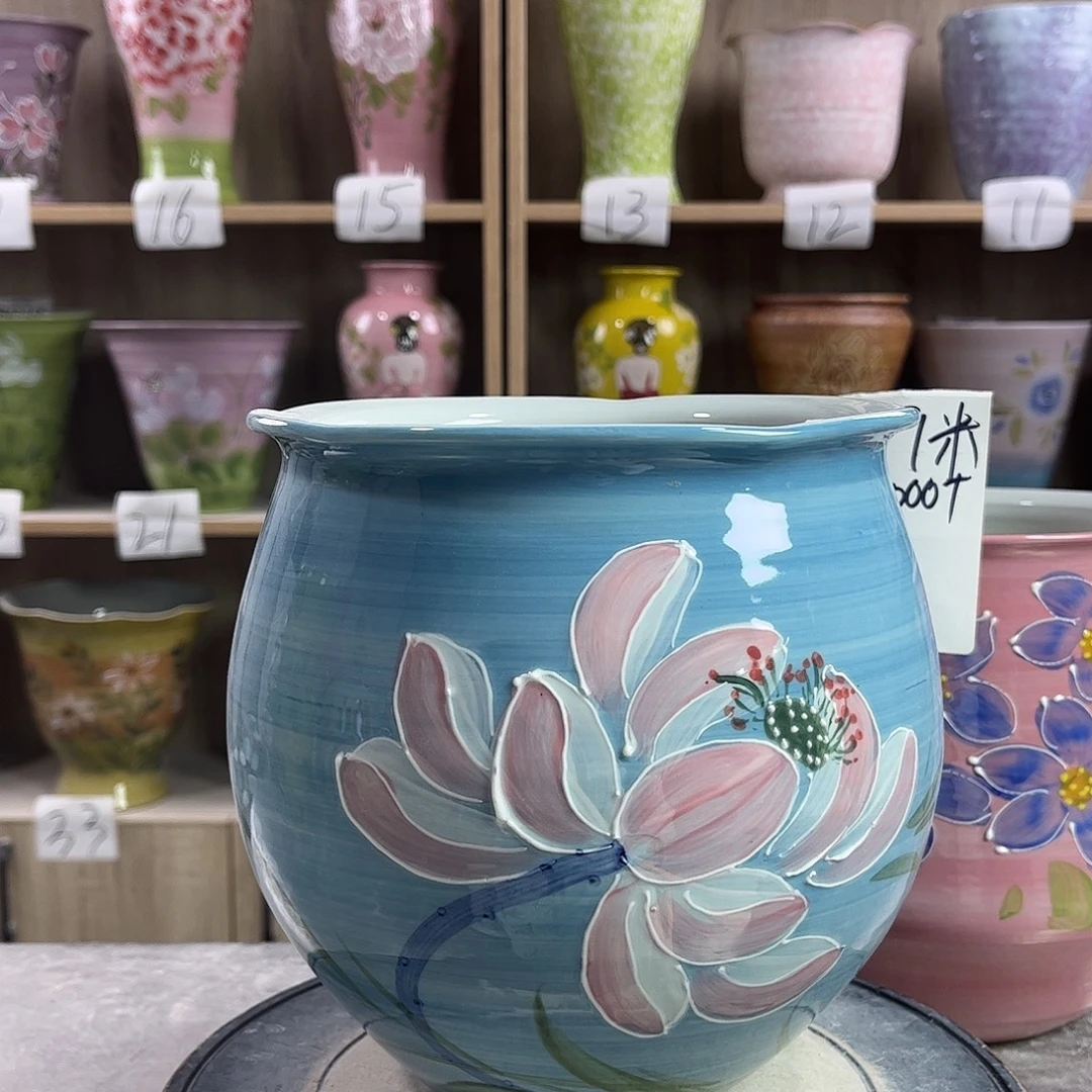 景德镇陶瓷花盆花盆