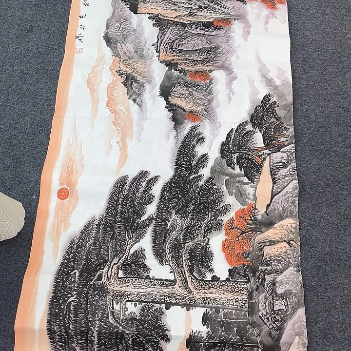 国画纯手绘国画作品