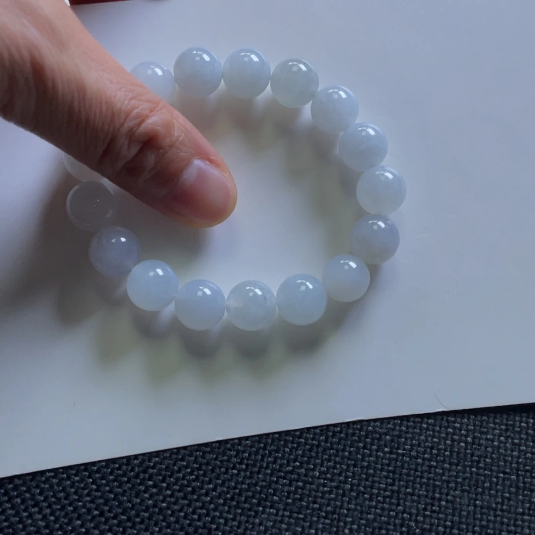 【闪购商品】翡翠颈饰未镶嵌苹*?手串