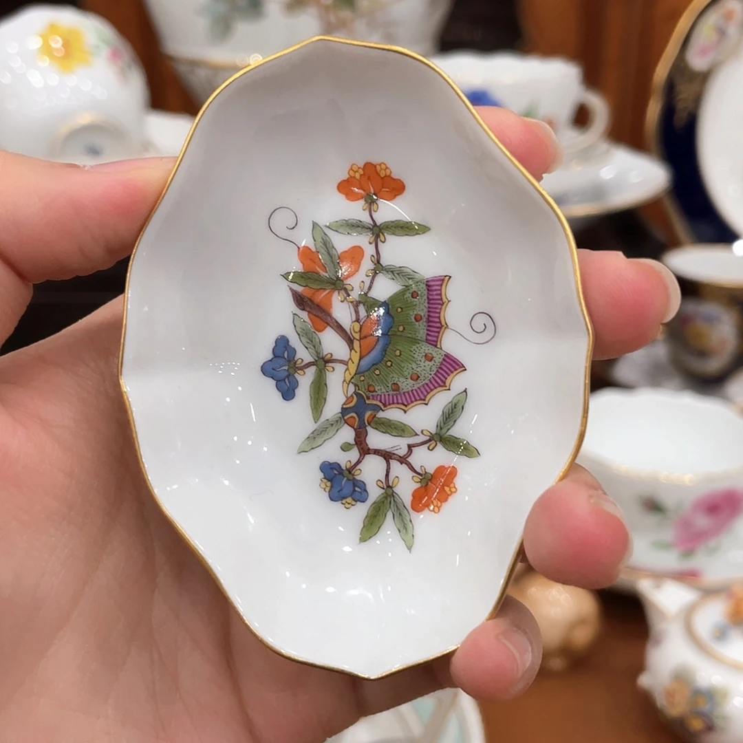摆件中古一等小碟子
