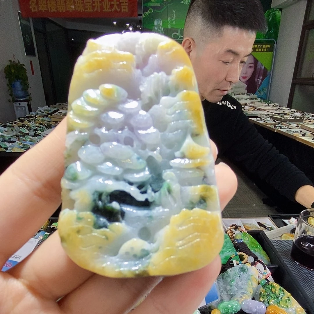 颈饰未镶嵌翡翠翡翠