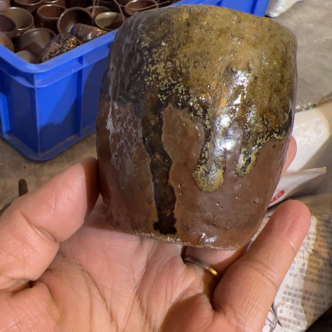 贵台龙窑柴烧茶壶68