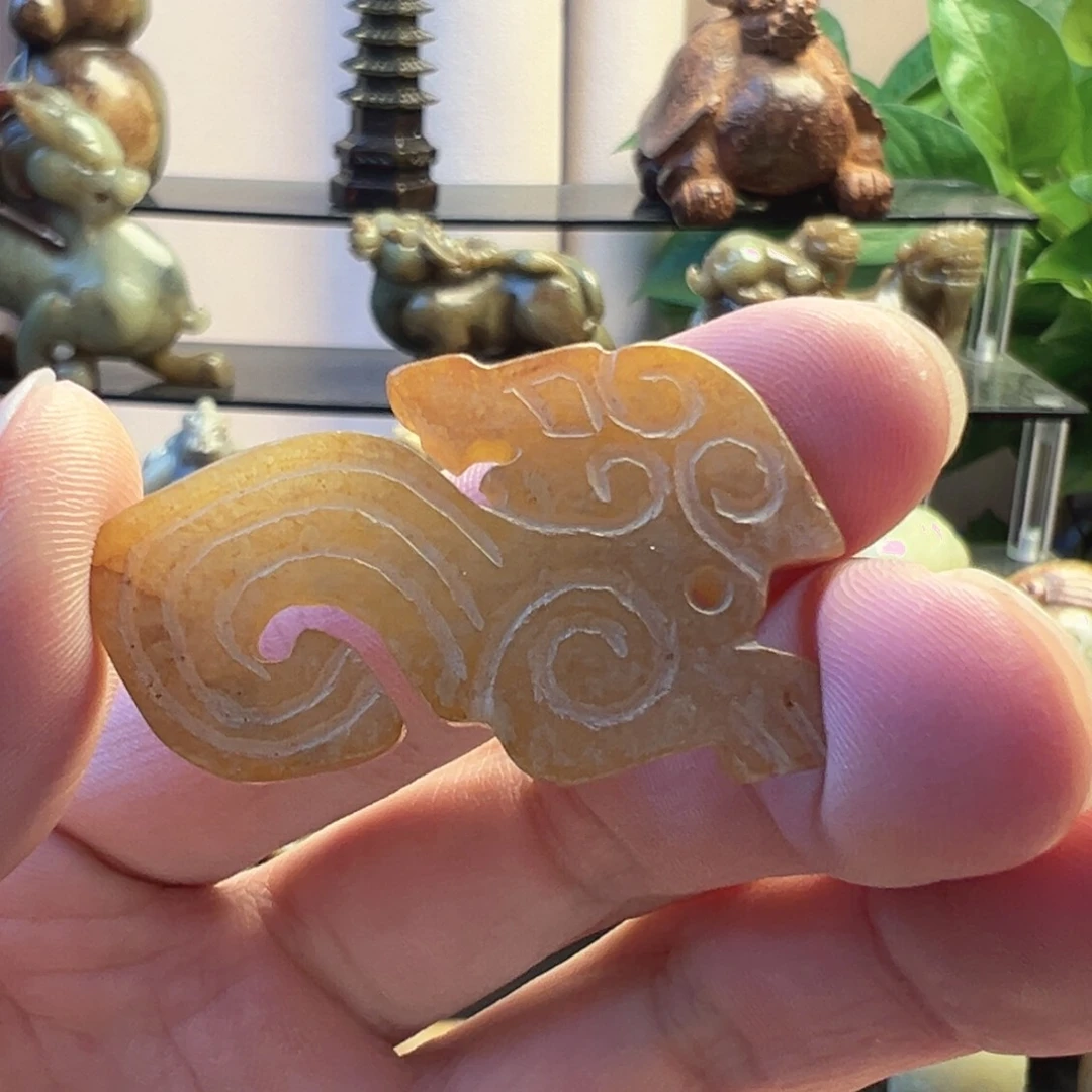 和田玉（糖玉）未镶嵌挂件