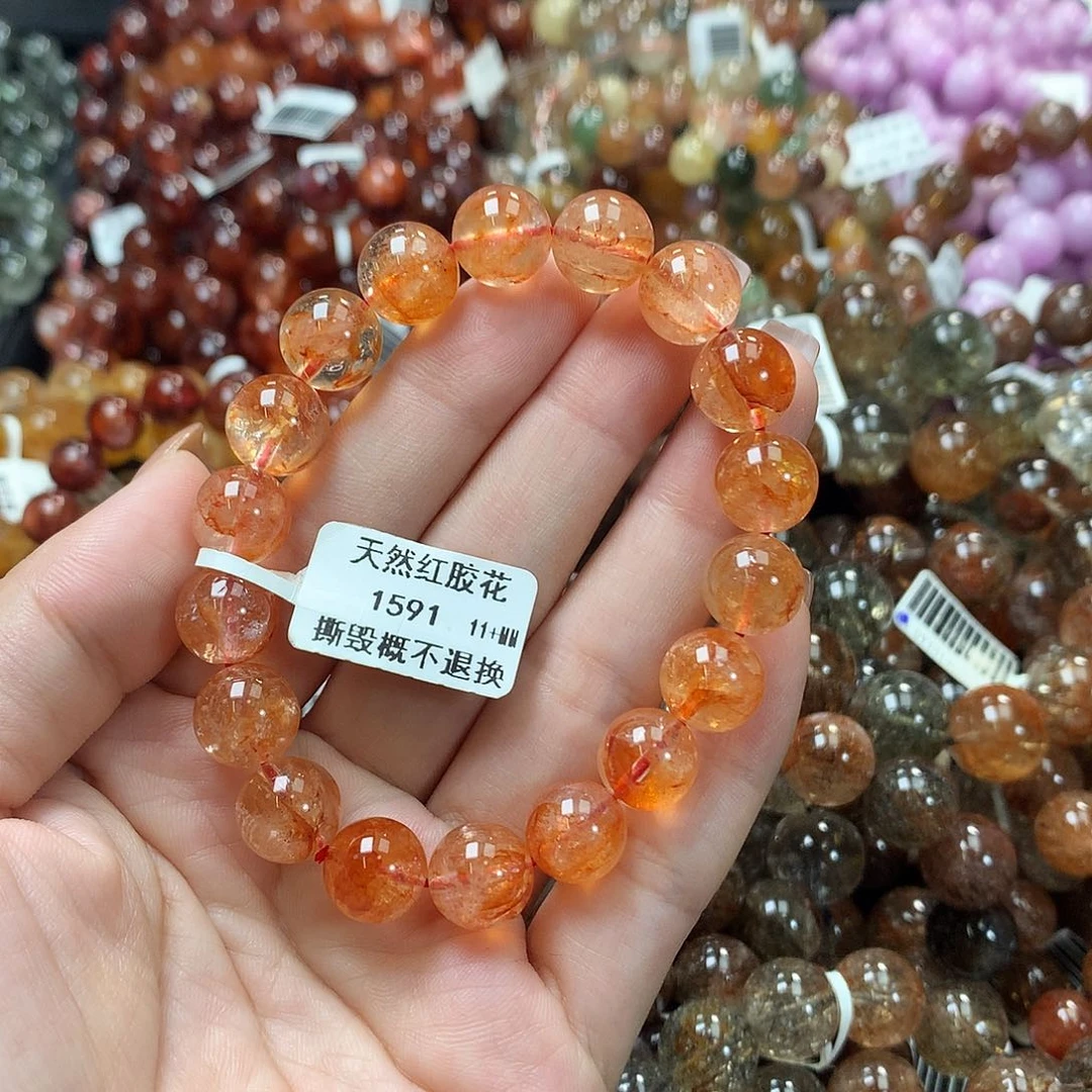 水晶手链未镶嵌，