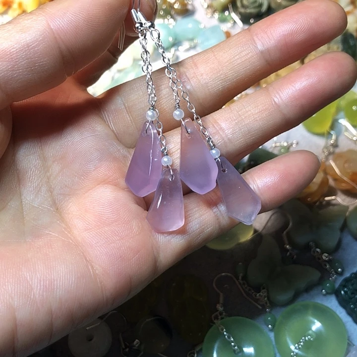 蛇纹石玉未镶嵌挂件海***?