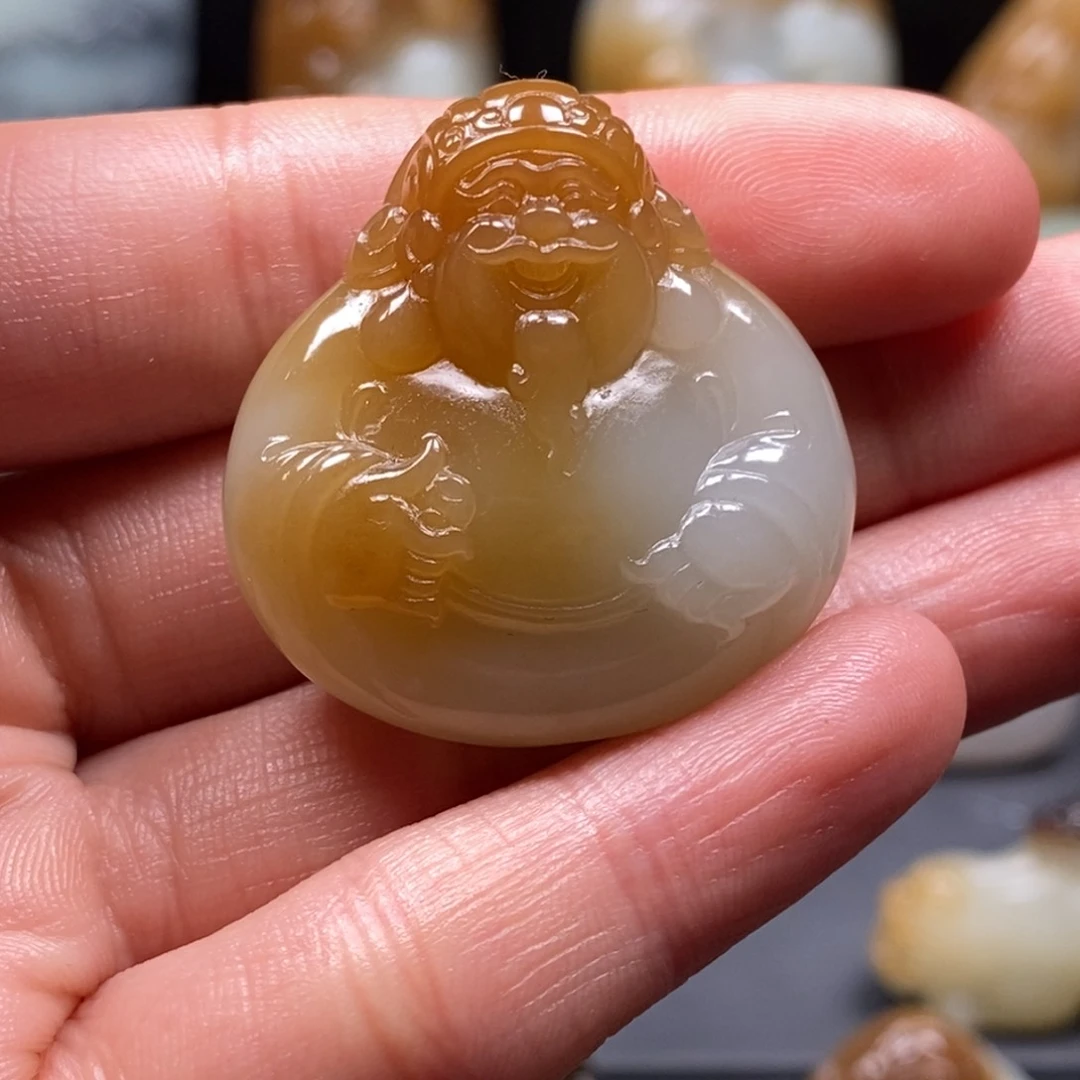 和田玉把件未镶嵌