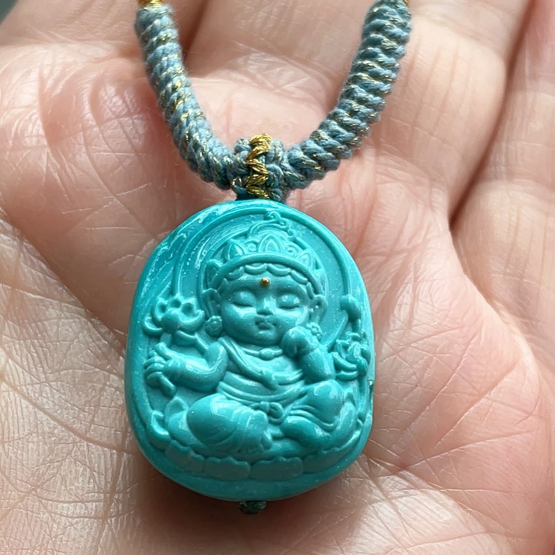 未镶嵌绿松石颈饰