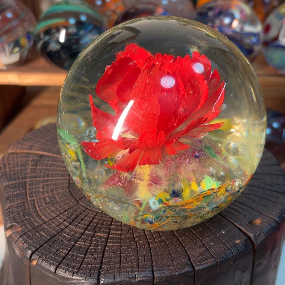 水***芝手工艺品琉璃微瑕