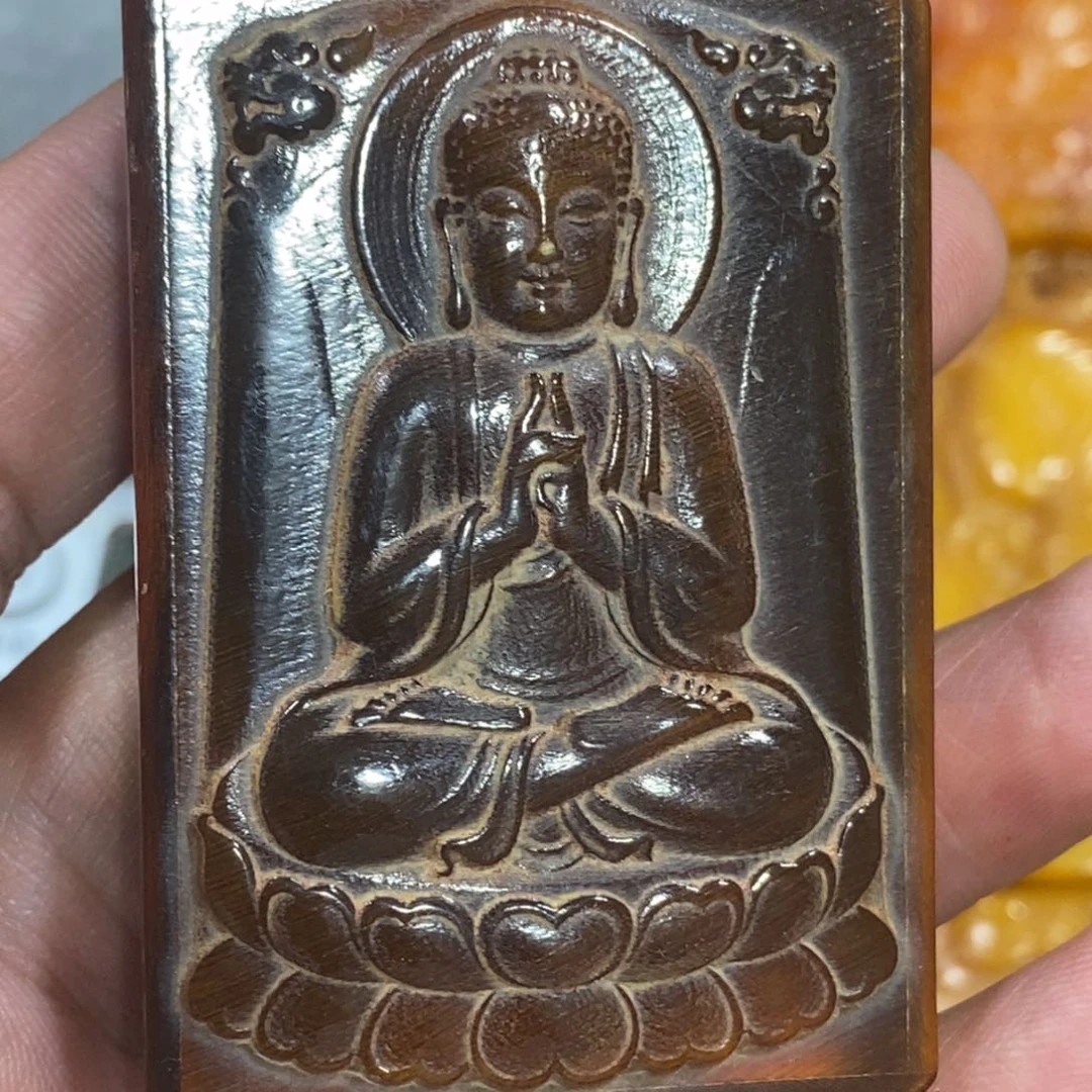 滴血莲花菩提吊坠
