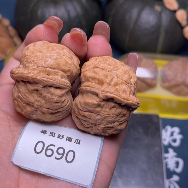 我****把件文玩核桃南瓜墩42-0690