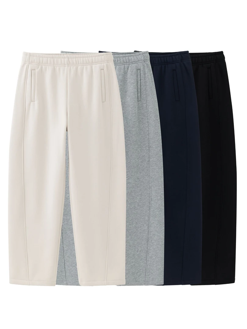 7795-春秋针织直筒时尚休闲百搭宽松秋冬外穿加绒加厚御寒香蕉裤