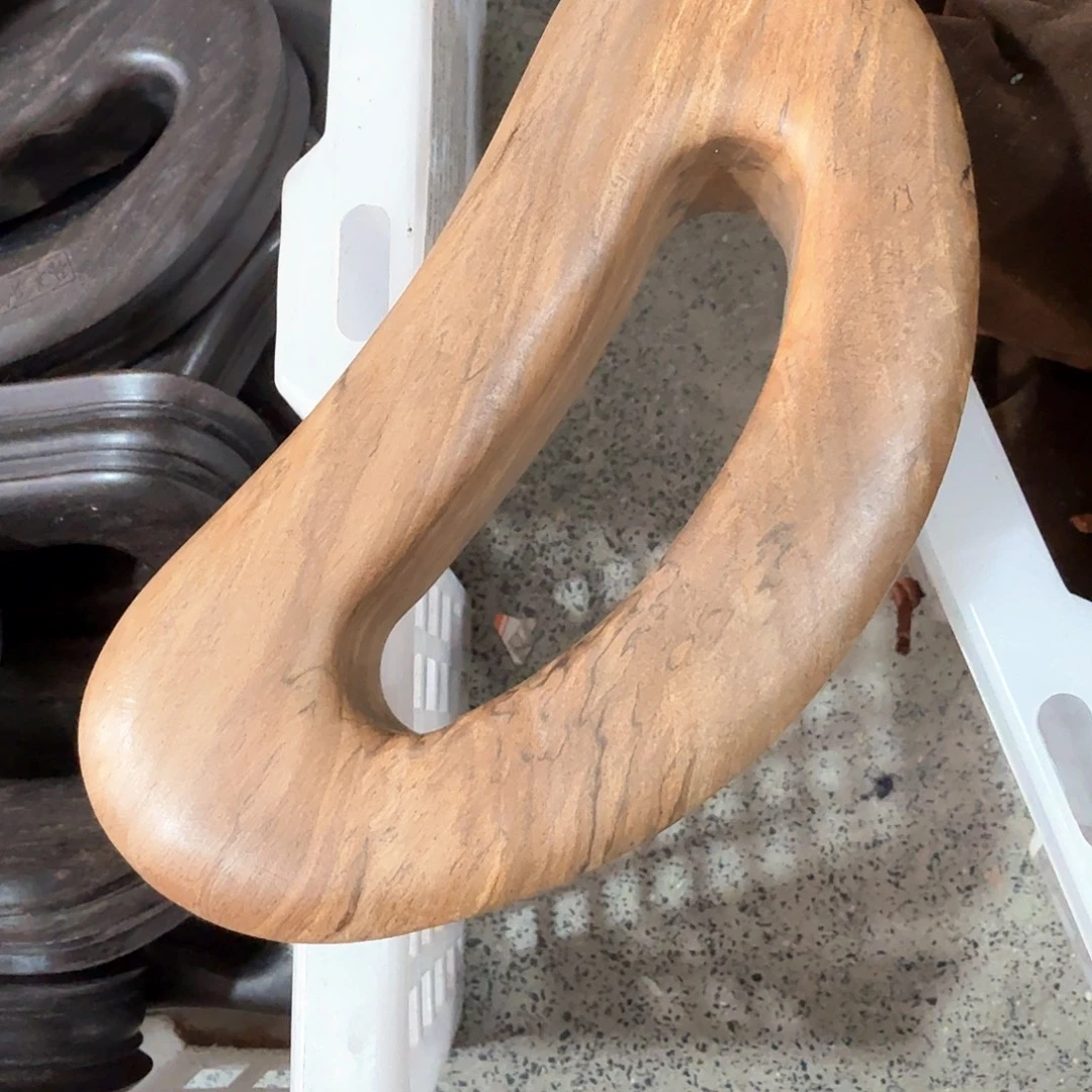 梨木半圆推板瑕疵大