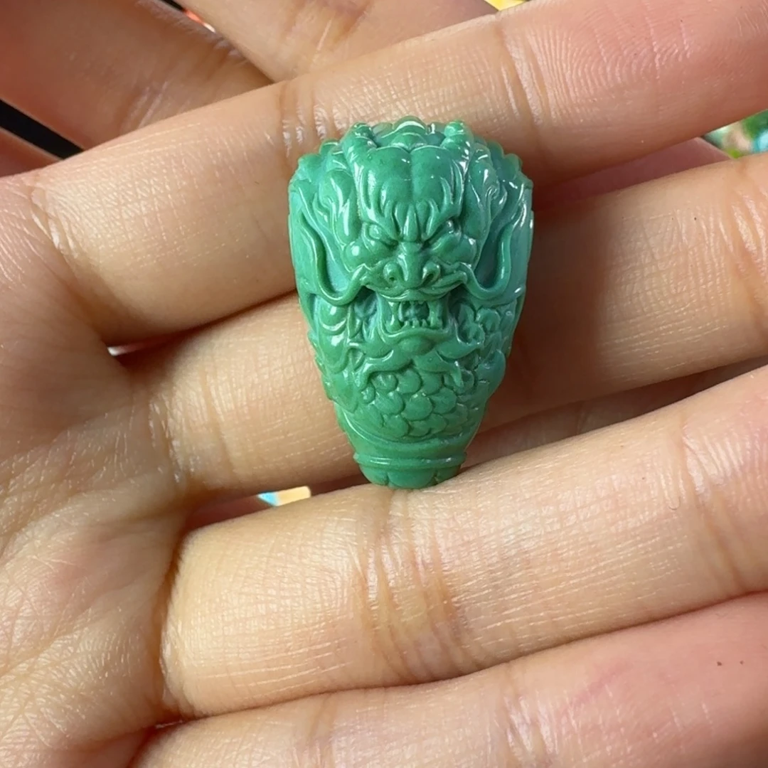 绿松石未镶嵌吊坠(不含链)