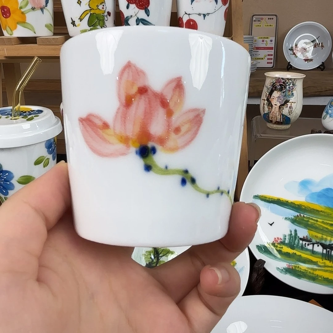 摆件景德镇陶瓷手绘餐具