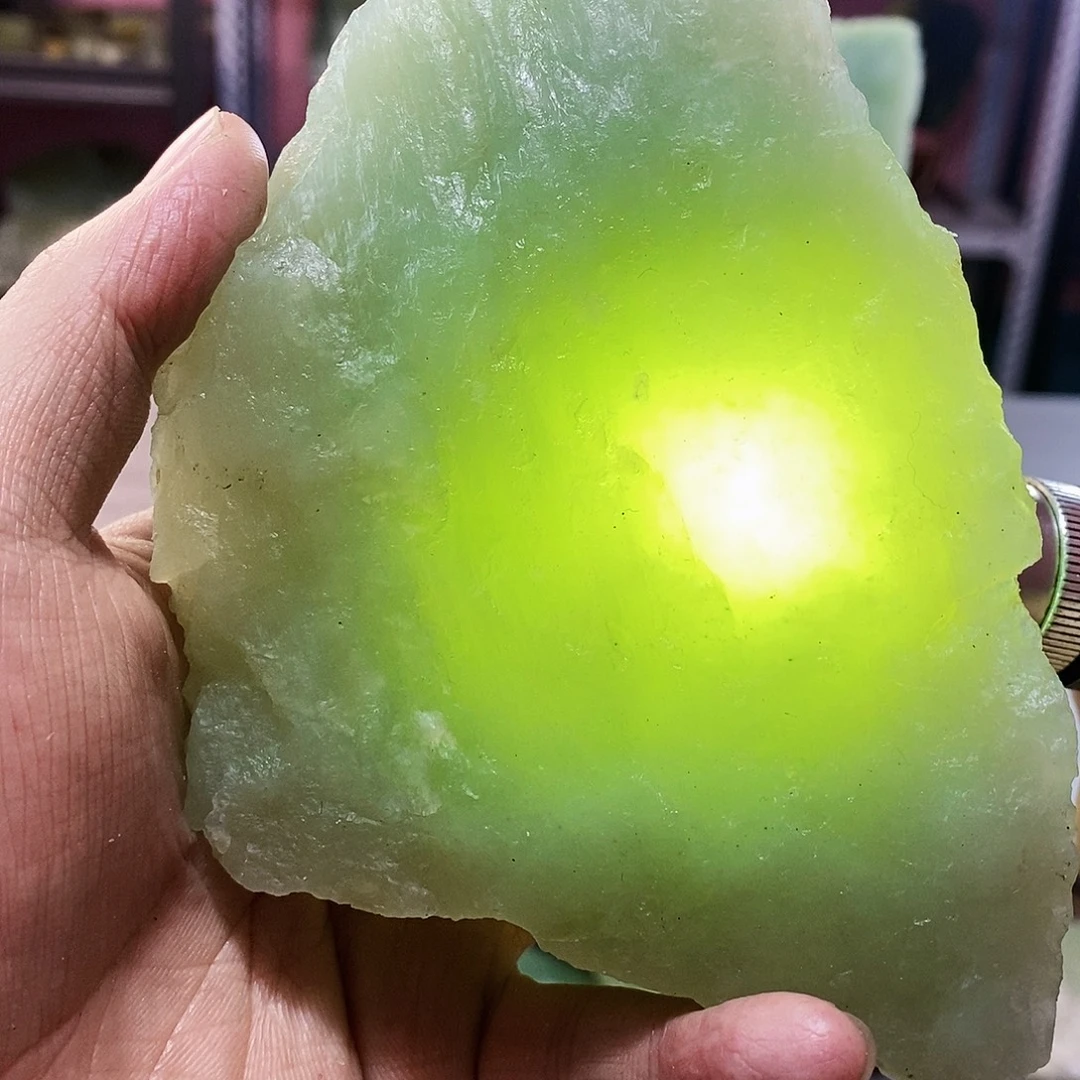 蛇纹石玉未镶嵌岫玉原石蛇纹石玉