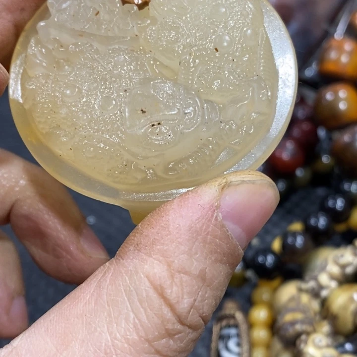 滴血莲花菩提吊坠