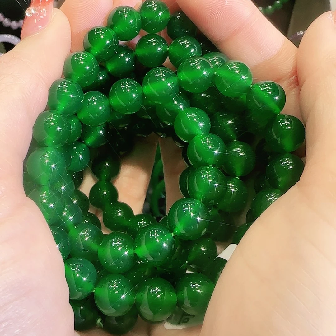 玛瑙/玉髓珠链未镶嵌