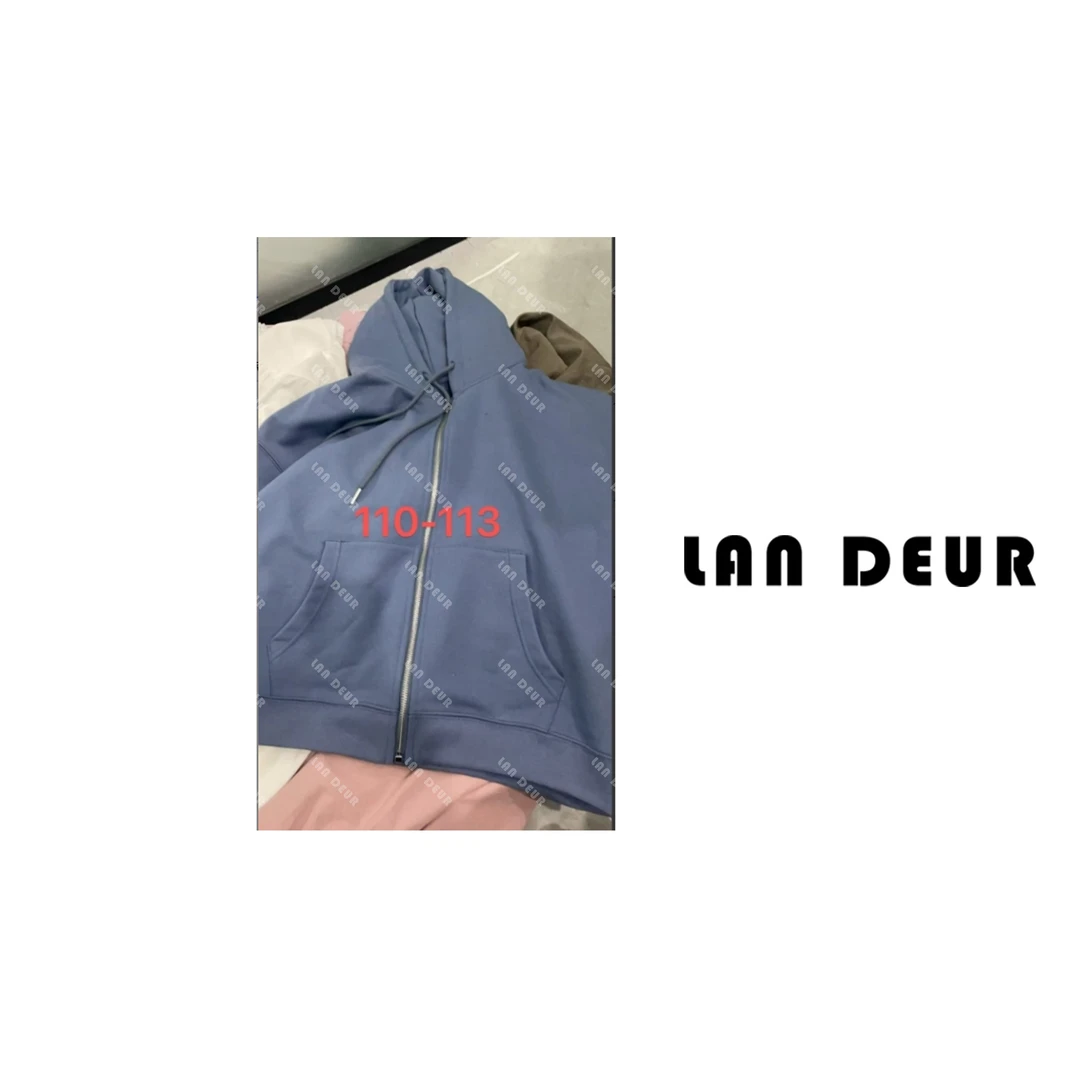 JIUJIU【半熟芝士】连帽卫衣开衫