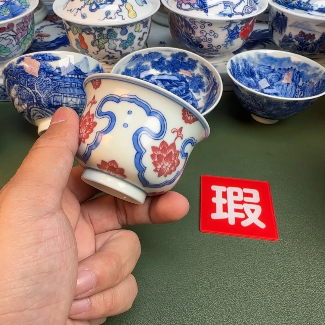 陶纯手工纯手绘茶具293