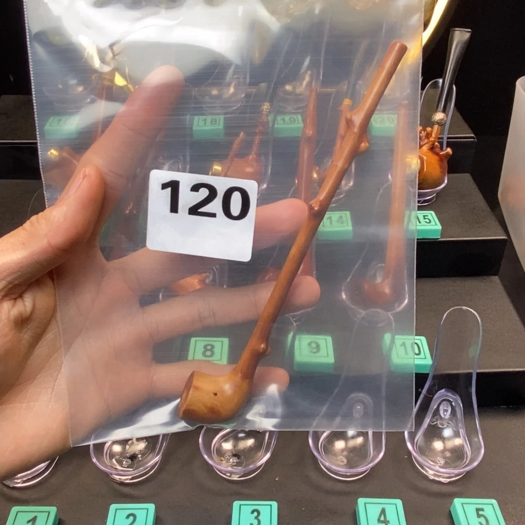 黑果木鹏***）檬子木烟斗