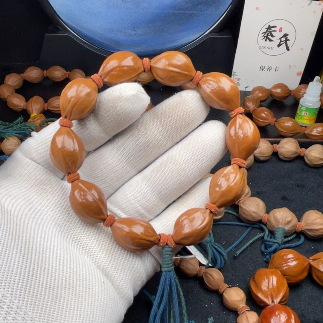 手串橄榄核顾梅林铁16-24