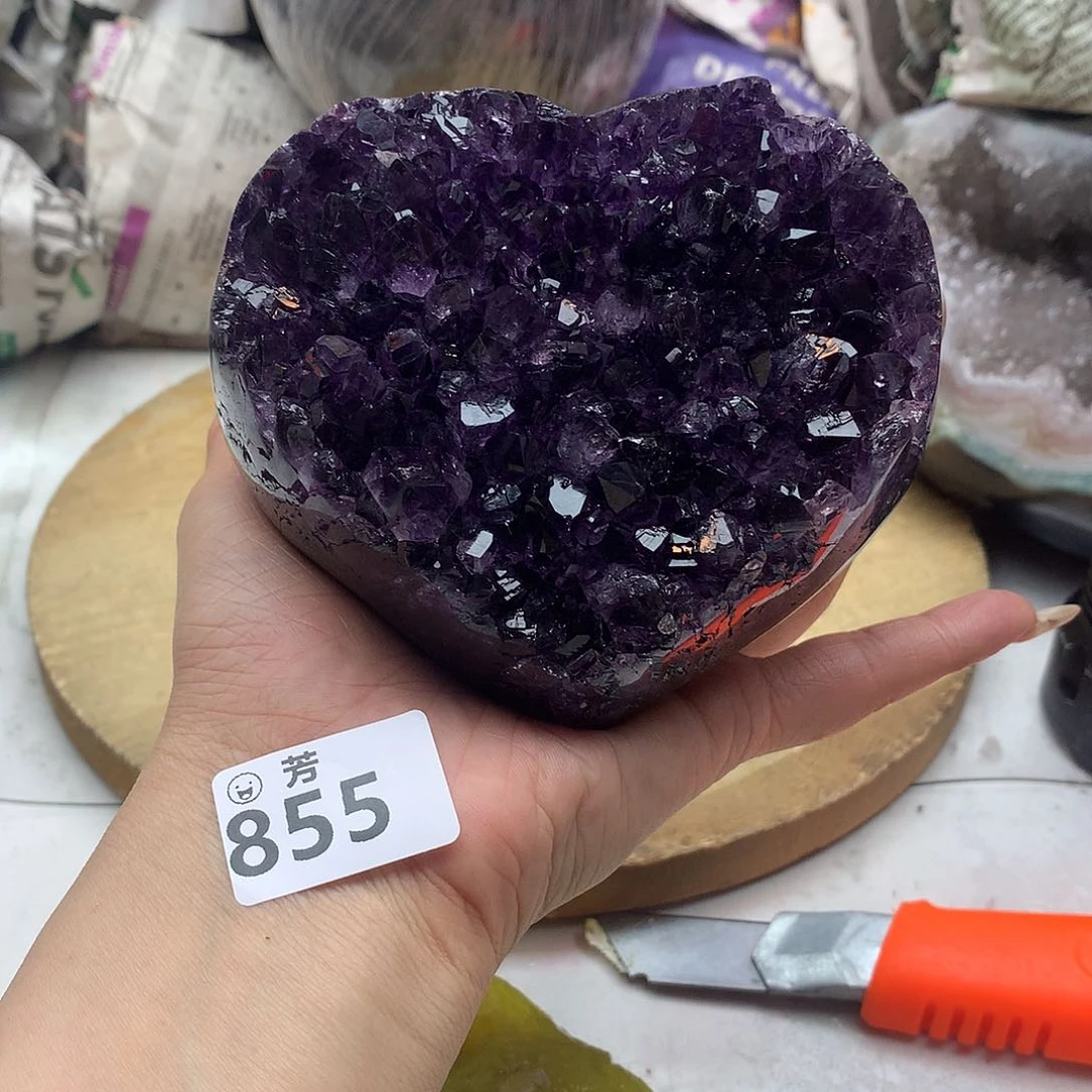 紫晶大型摆件（非配饰）未镶嵌
