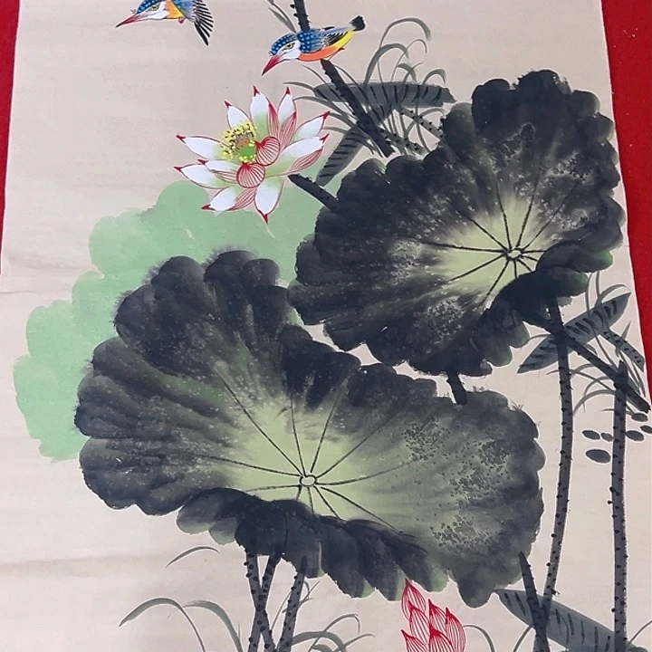 国画老师纯手绘作品