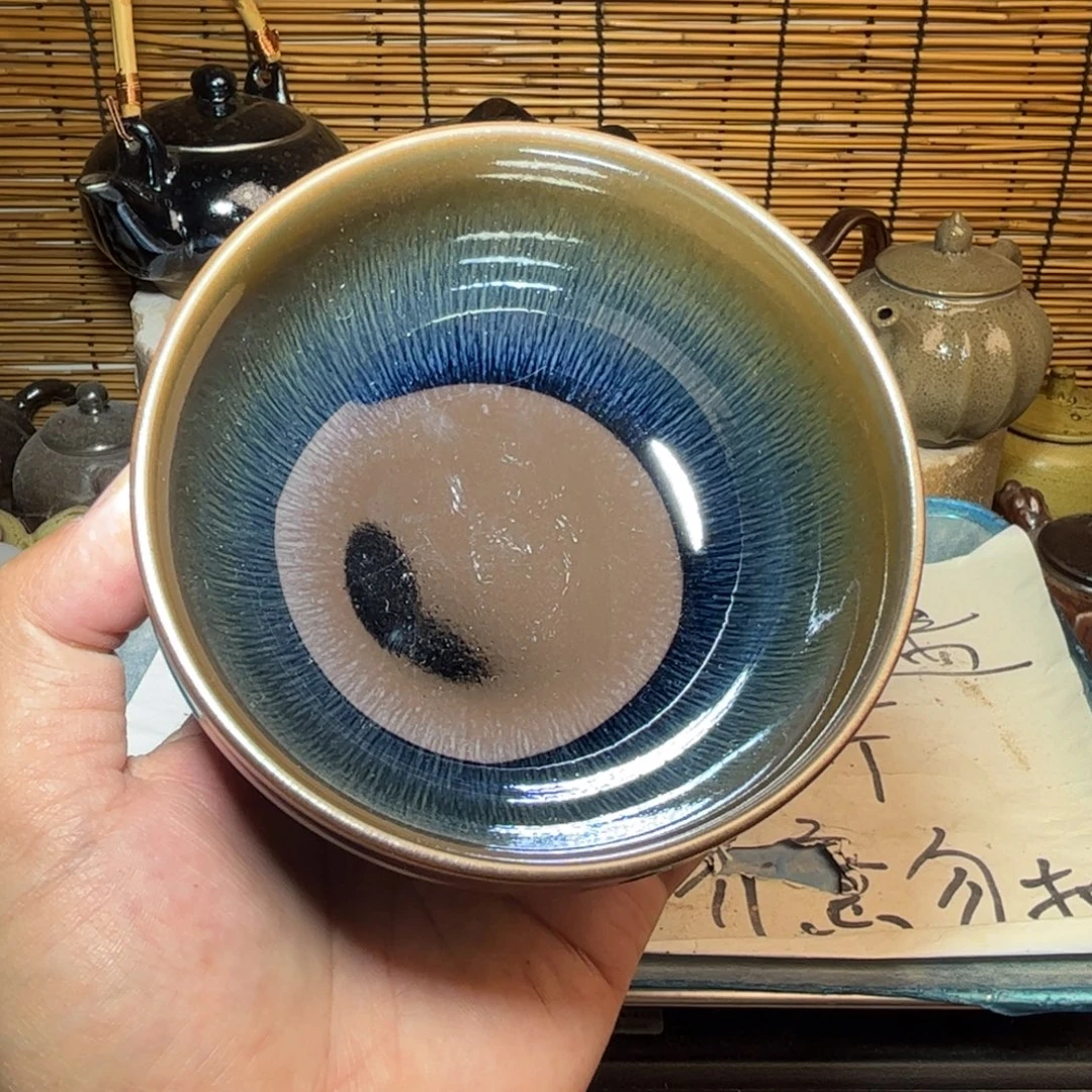 茶盏建窑建盏 微瑕作品