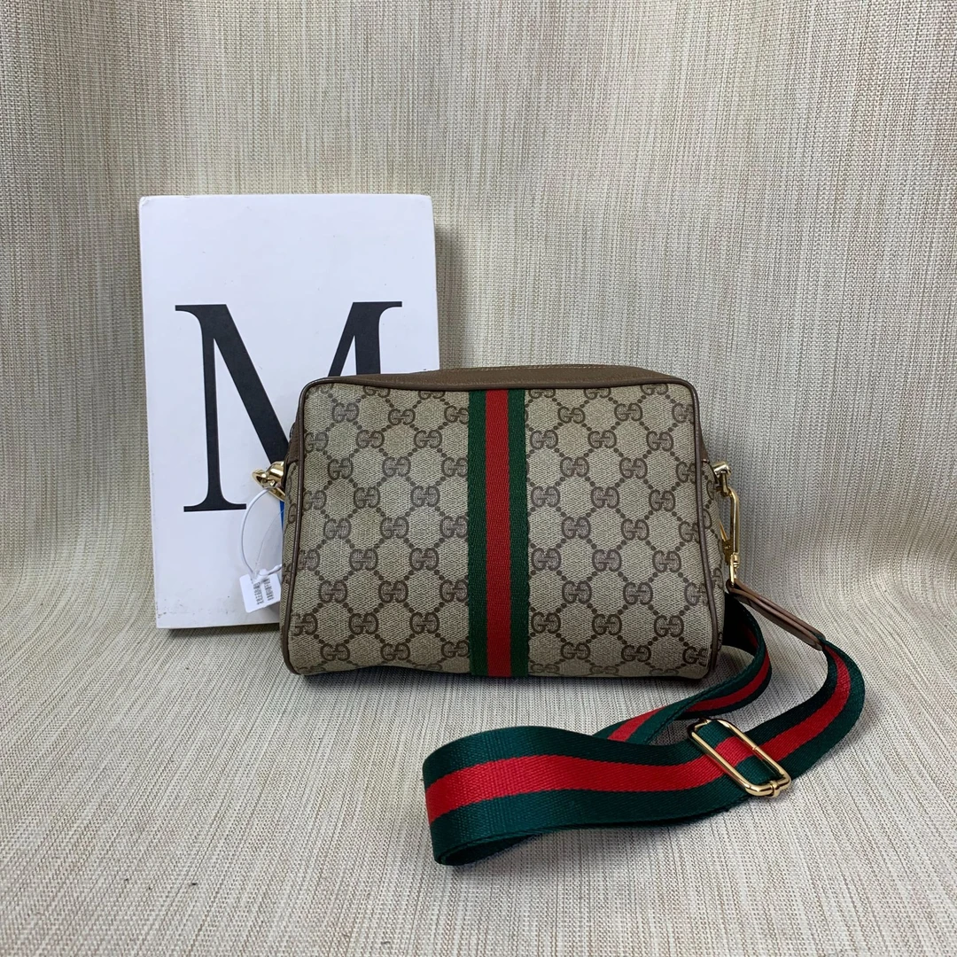 95新 GUCCI/古驰 老花相机包/EE10626022/6022
