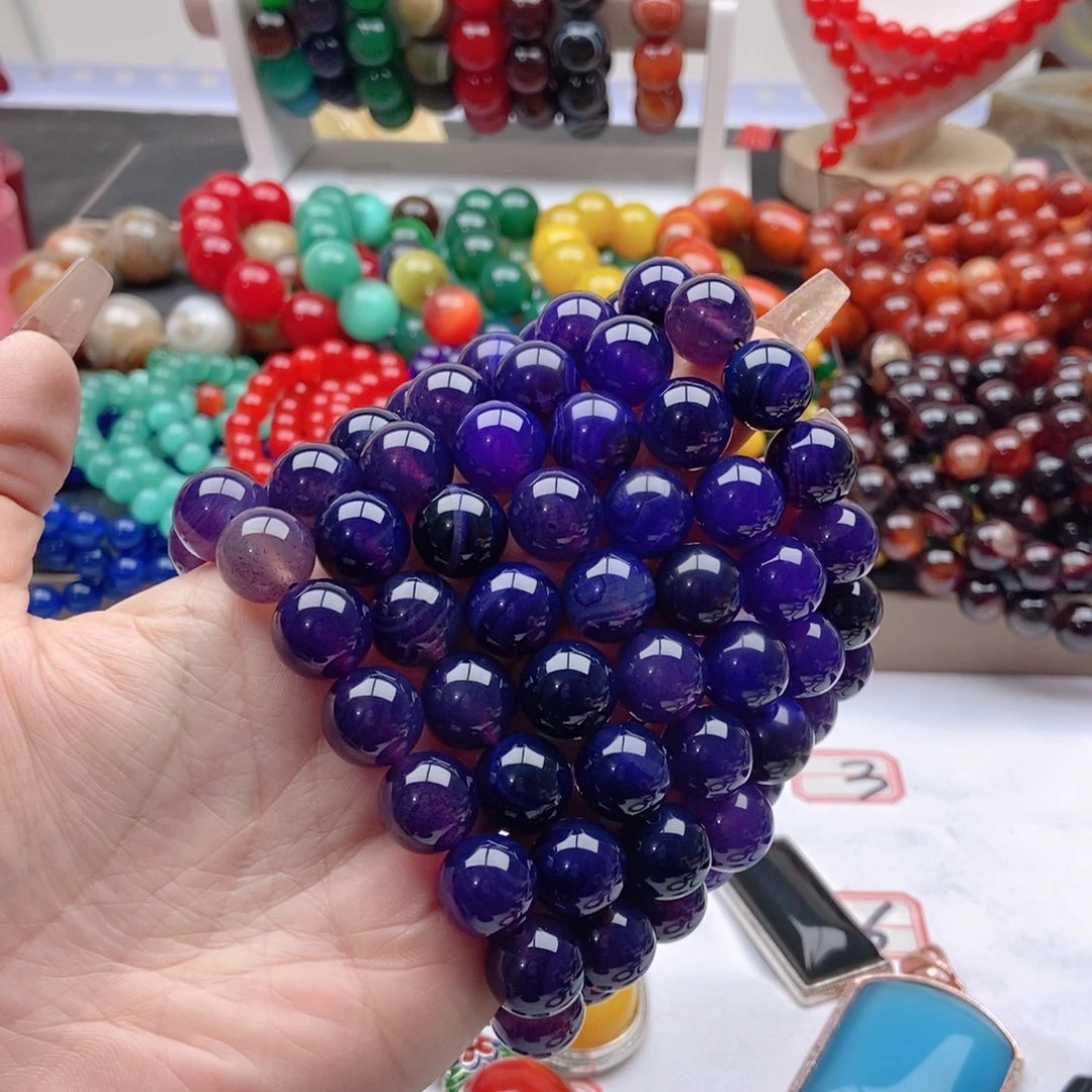 【闪购商品】玛瑙/玉髓手链未镶嵌一**舟