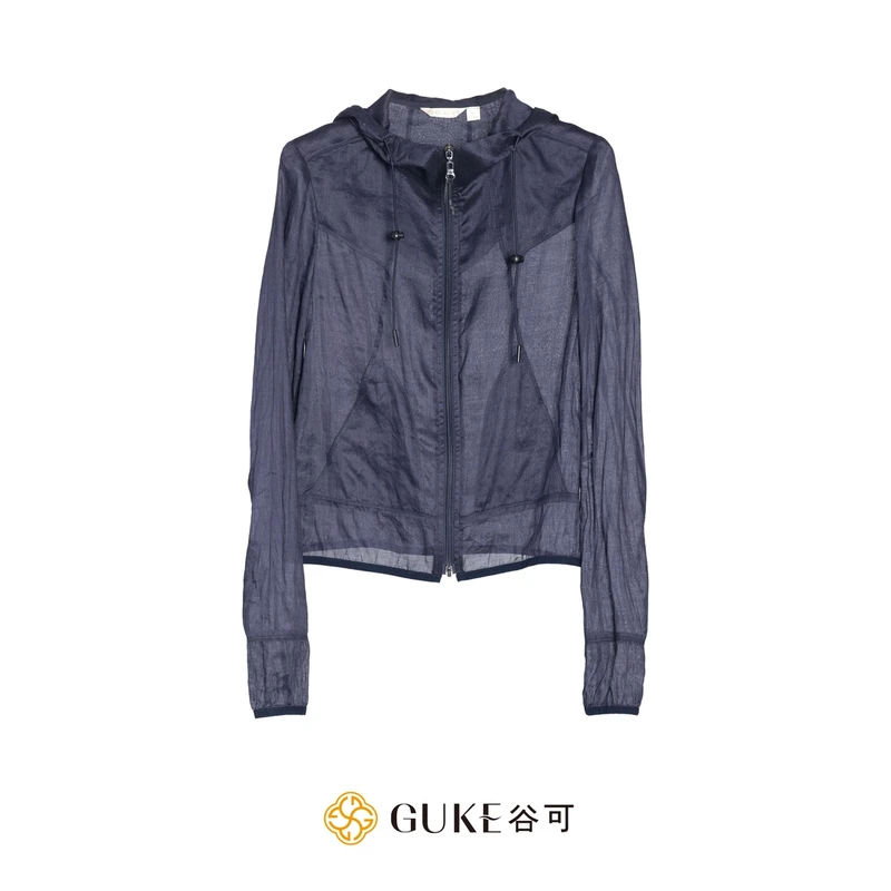 GKE/谷可S1105苎麻外套防晒衣女士休闲百搭透气长袖夏季连帽上衣