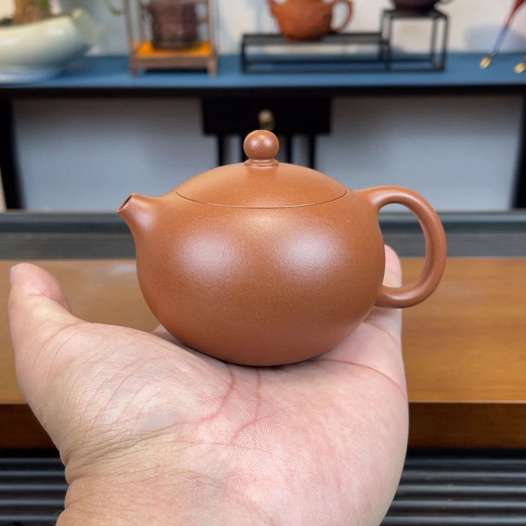 紫砂茶壶台西紫泥西施150cc