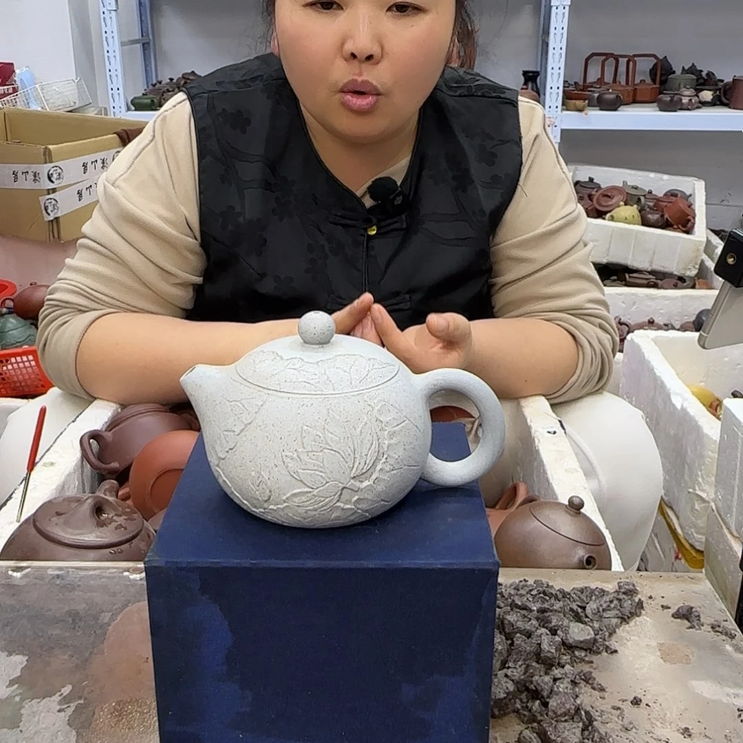 茶壶紫砂宜兴紫砂壶瑕疵处理