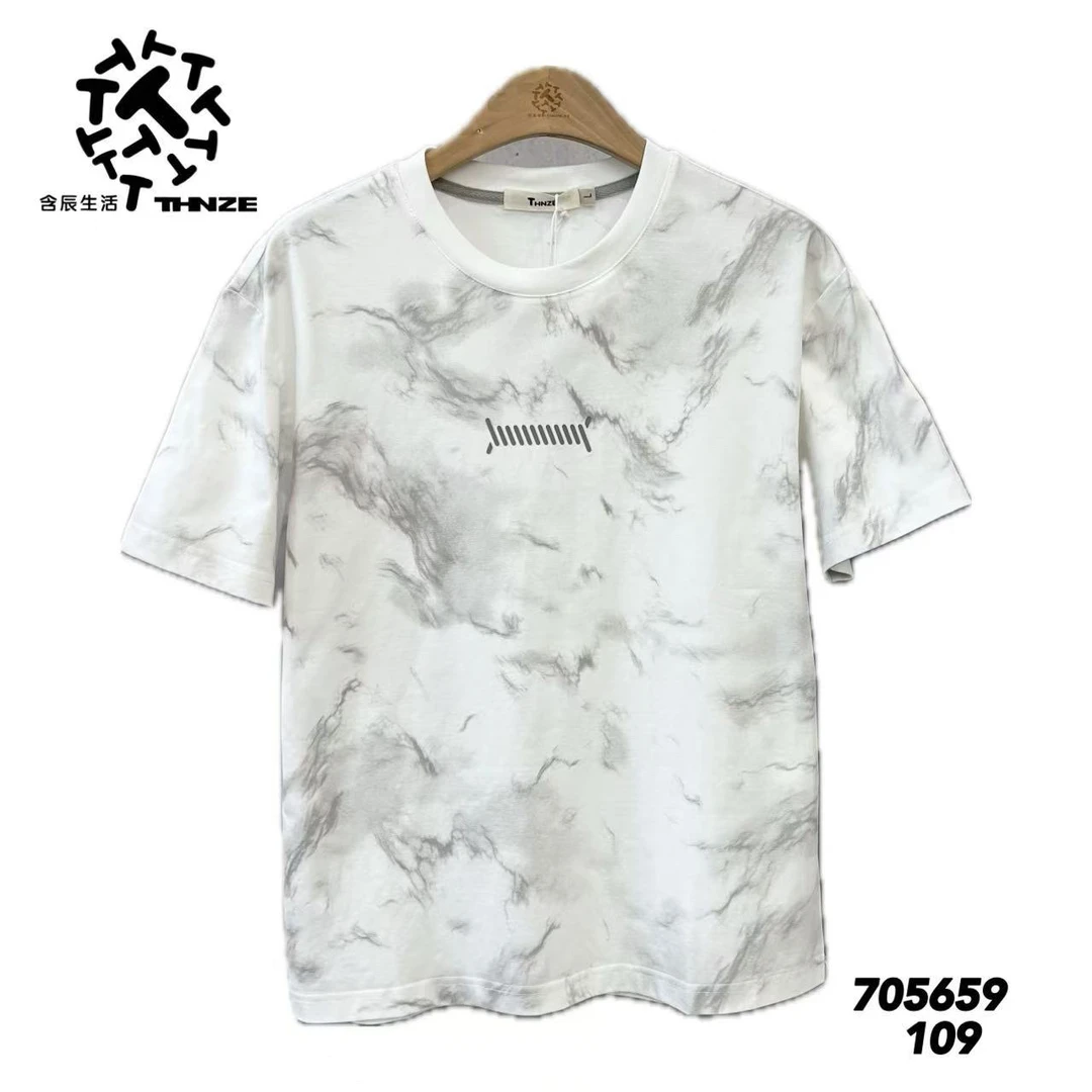 含辰生活男士夏季半袖上衣印花新品705659