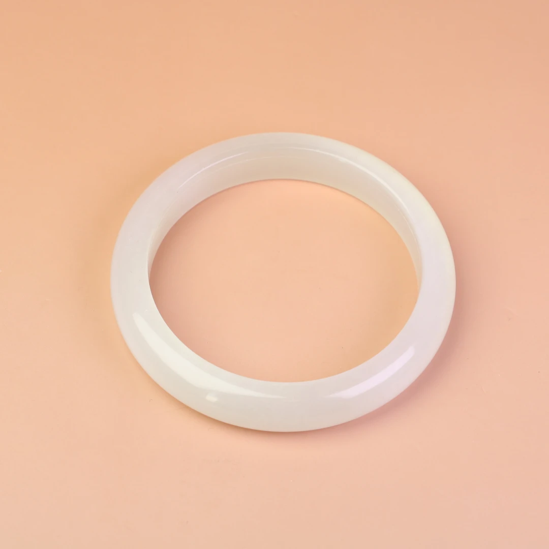 【万锦珠宝城】白月光冰透猫眼精美百搭正圈手镯 多样性发其一