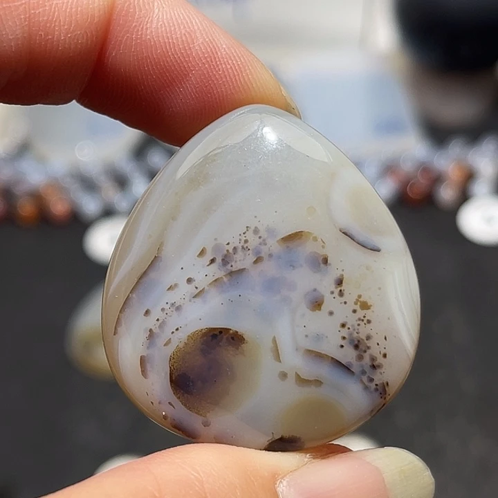 玛瑙/玉髓未镶嵌吊坠(不含链)