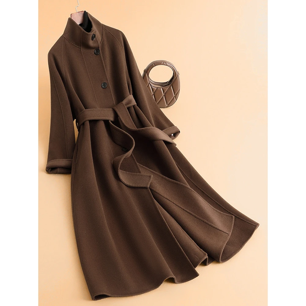 001-100 直播间专用 精品毛呢大衣 外套 百搭气质女