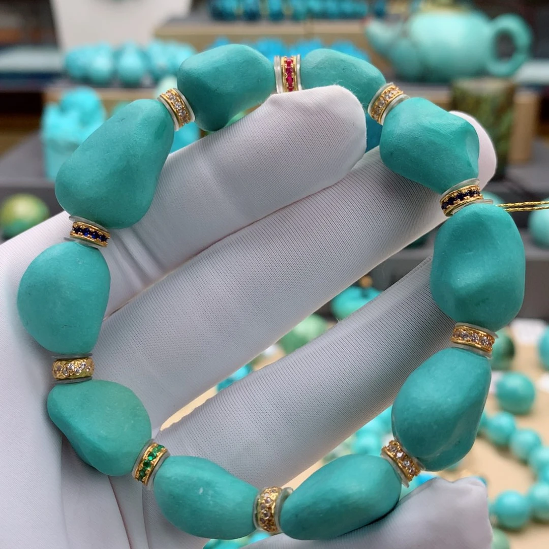 未镶嵌绿松石精品