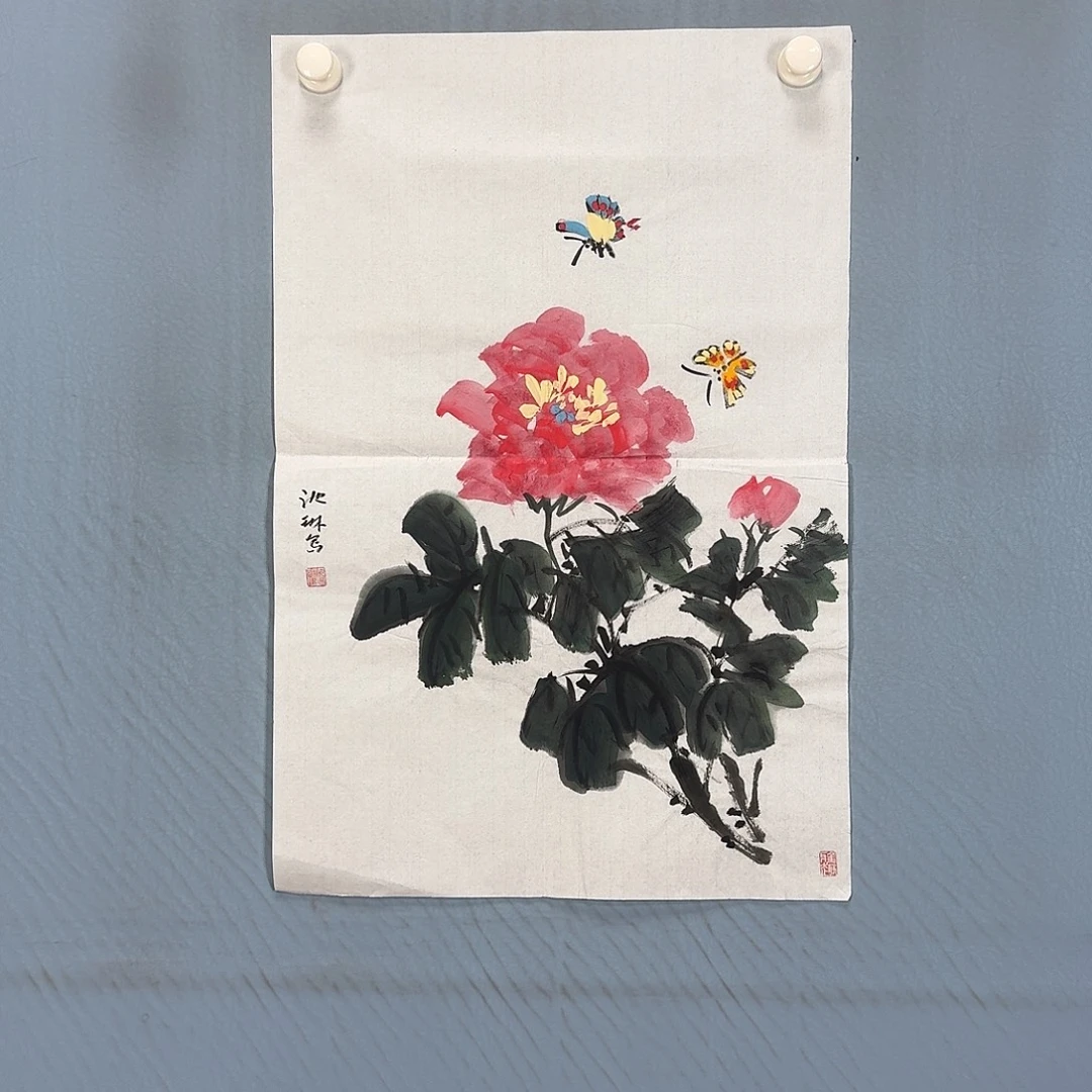 国画47 牡丹仙子们加油冲