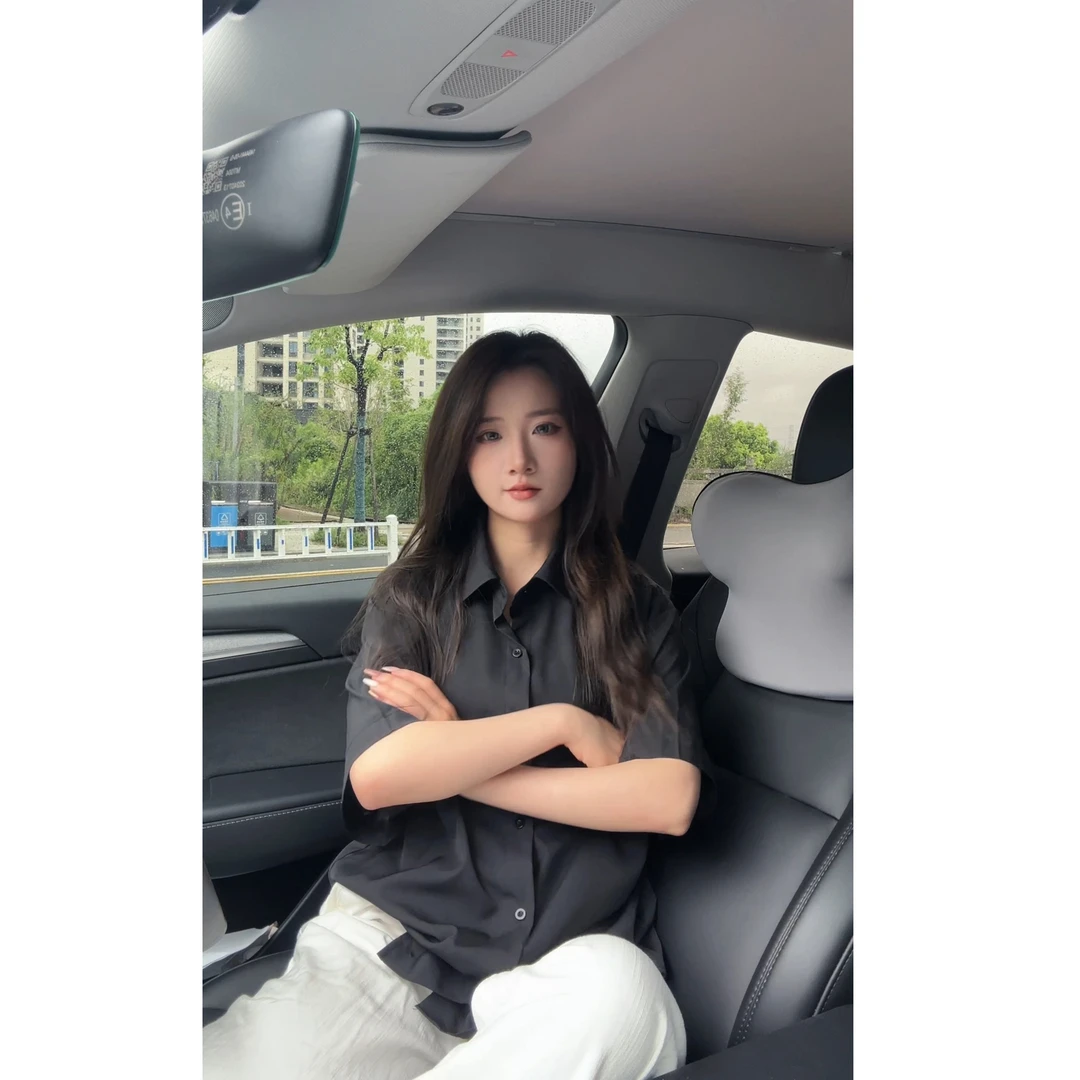 黑色冰丝短袖衬衫男女夏季薄款cleanfit垂感衬衣高级感痞帅外套