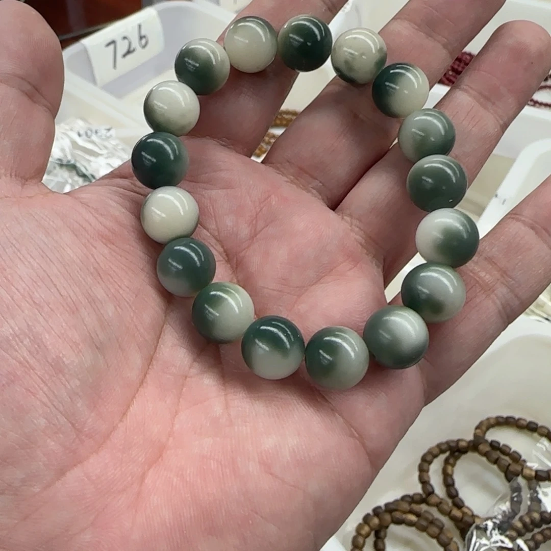 白玉菩提吊坠白色651