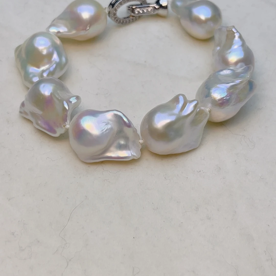 心***成颈饰未镶嵌淡水珍珠