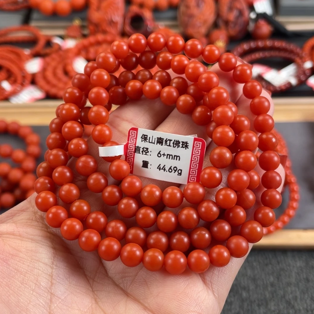 南红玛瑙未镶嵌6➕保山南红多圈
