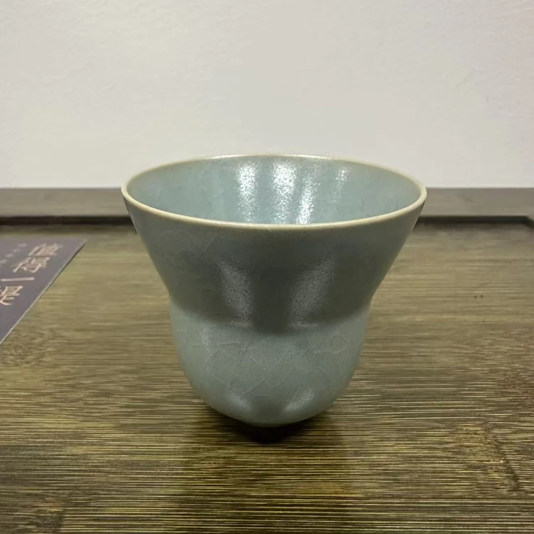YG-6127[学茶严选]柴窑葫芦筋线杯茶杯