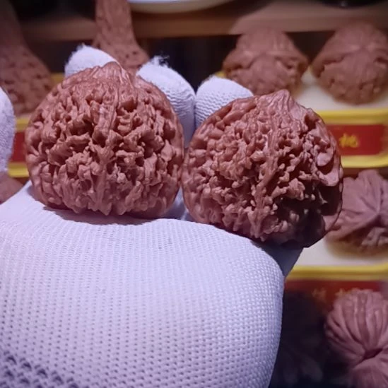 老***头把件文玩核桃45尺全品无修满天星