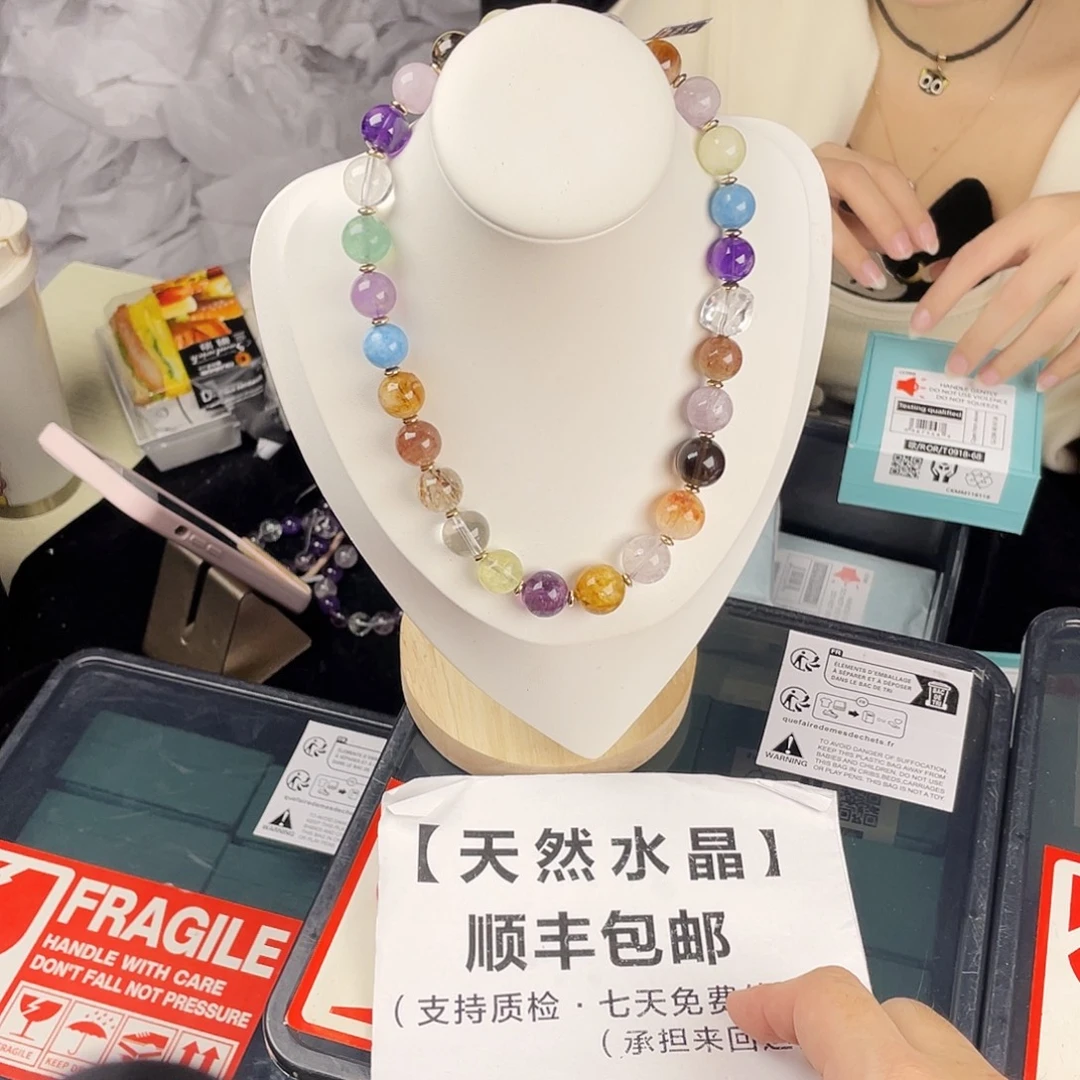 水晶银S925镶嵌手链