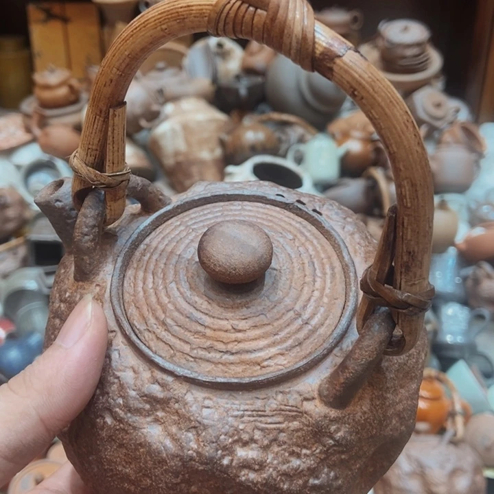 柴烧老岩泥高端茶器