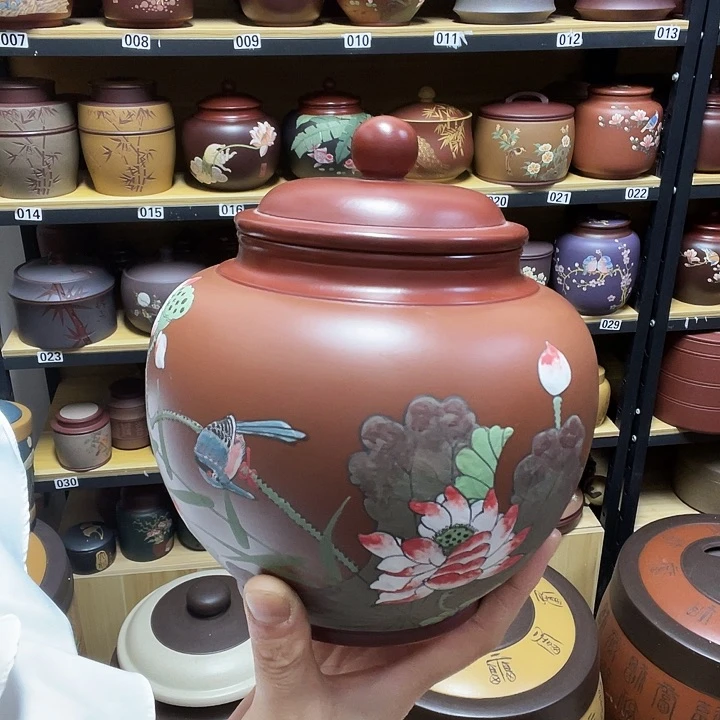紫砂茶叶罐紫砂茶叶罐