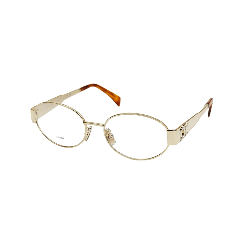Celine/思琳眼镜框凯旋门书呆子金属平光素颜近视眼镜架 CL50140U